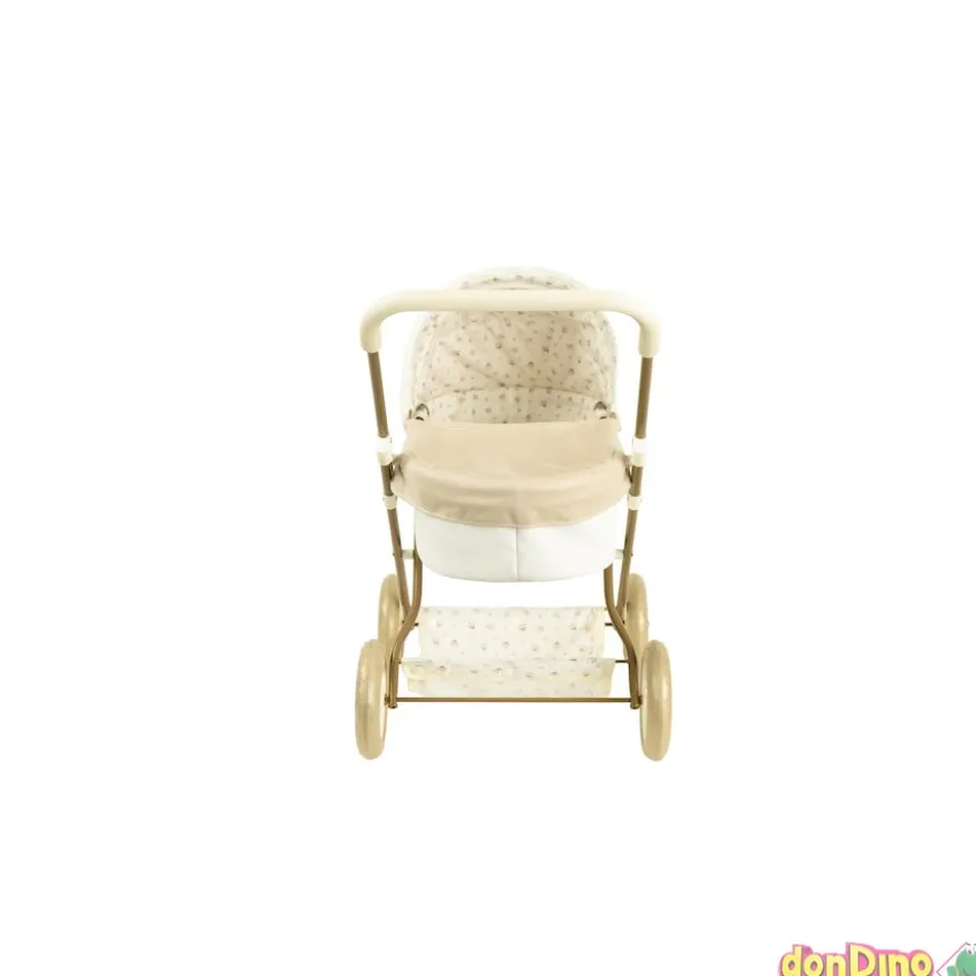 Coche capota reborn de paris 2 en 1 37x56x56 cm. altura manillar 55 cm. - plegable