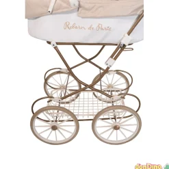 Coche capota reborn de paris 42x72x93 cm. con bolso - 2 en 1