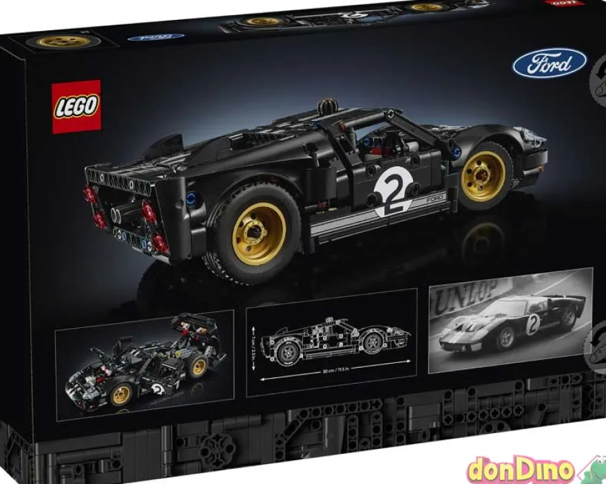 Coche carreras ford gt40 mkii 1966 lego technic - 793 pzas.