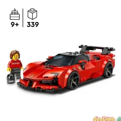 Coche deportivo ferrari sf90 xx stradale lego speed champions