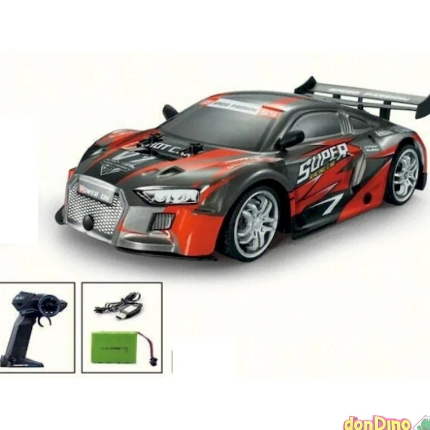 Coche deportivo r/c 1:14 surtidos batería y cargador - con luz