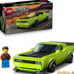 Coche dodge challenger srt hellcat lego speed champions 390 pzas.