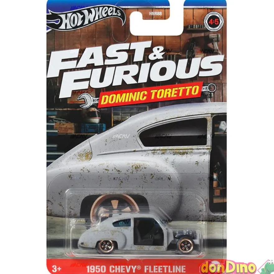 Coche fast & furious hot wheels silver series surtidos
