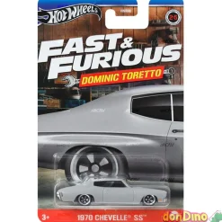 Coche fast & furious hot wheels silver series surtidos