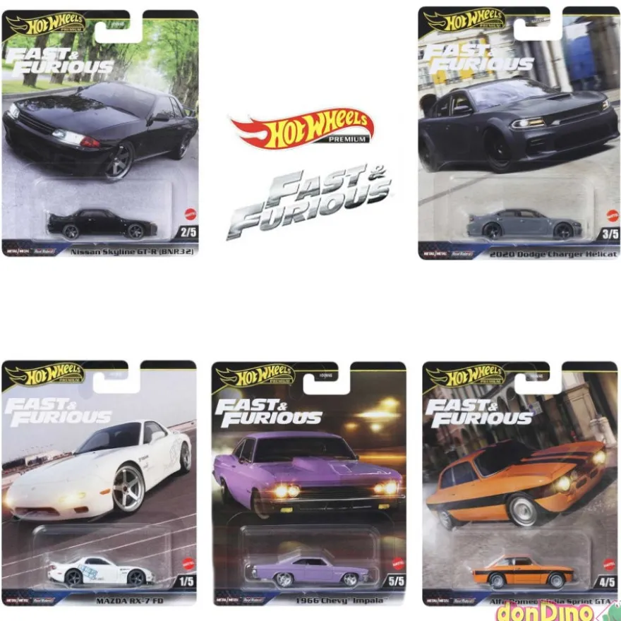 Coche fast & furious premium hot wh hot wheels