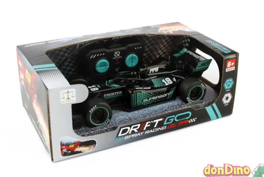 Coche formula 1 spray r/c 1:18 c/luz