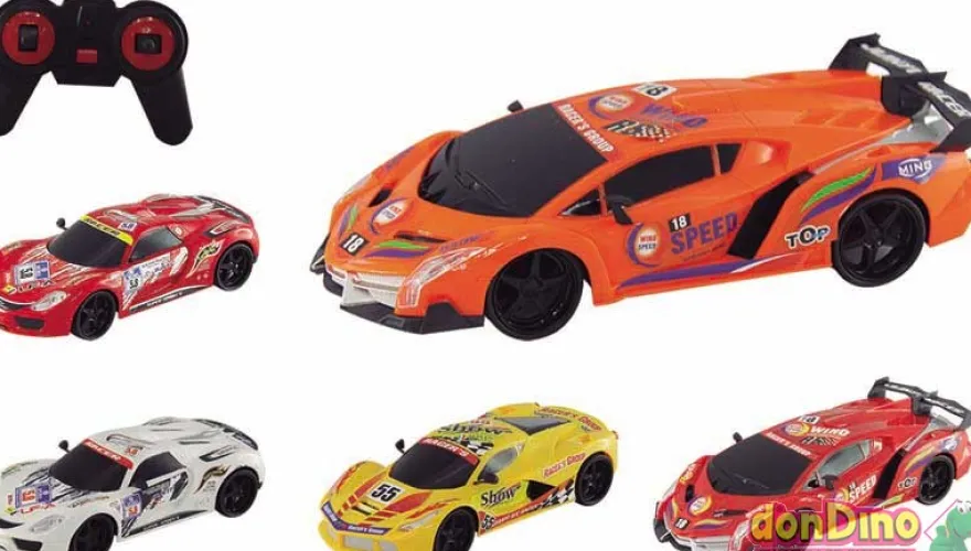 Coche Future Pioneer R/C Surtidos Cargador y Batería con Luz