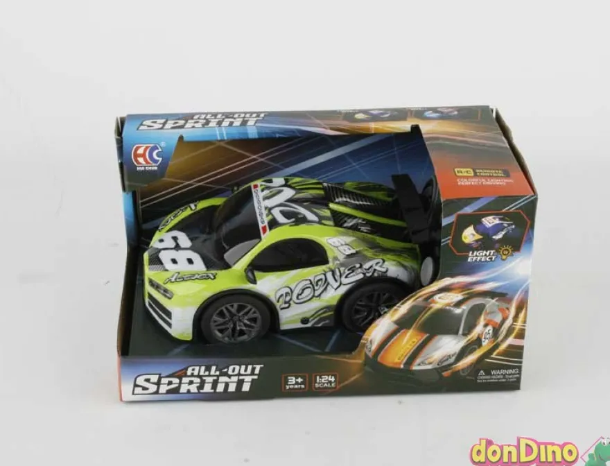 Coche mini sprint r/c surtidos 1:24 c/luz