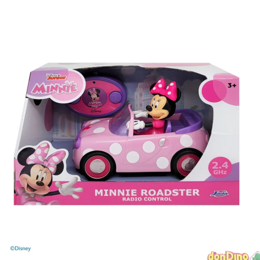 Coche minnie r/c roadster