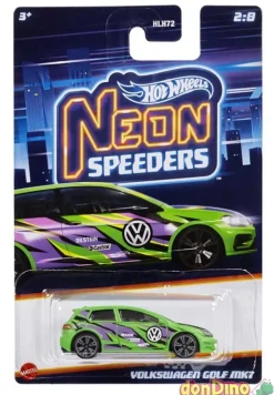 Coche neon speeders hot wheels surtidos