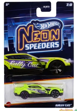 Coche neon speeders hot wheels surtidos
