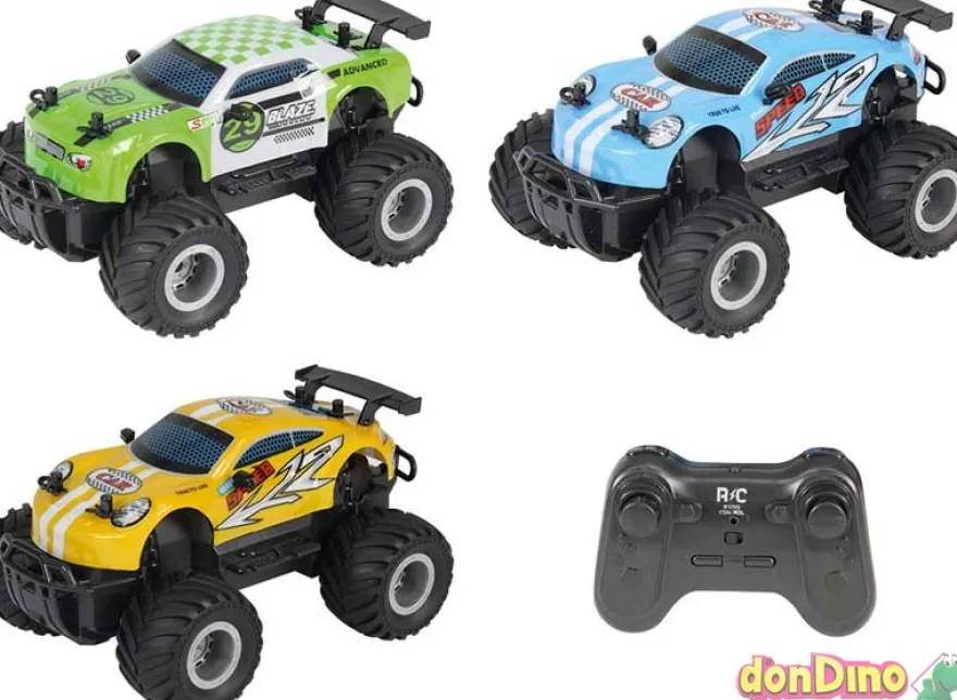 Coche off-road r/c c/luz surtido c/bateria y cargador