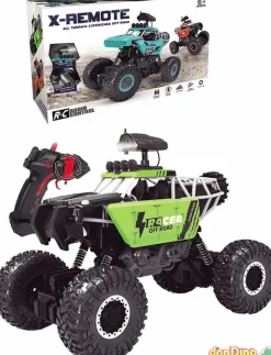 Coche off-road r/c 1:12 con luz batería y cargador