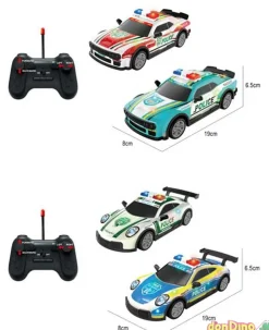 Coche police r/c 1:22 c/luz led