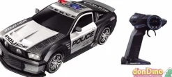 Coche policia r/c 1:12 batería y cargador