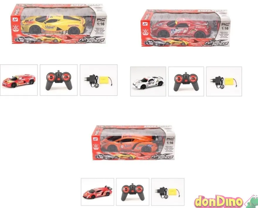 Coche power beyond r/c 1:16 c/luz