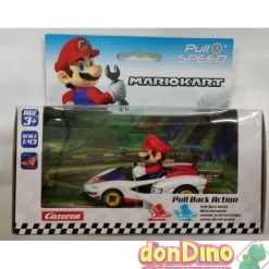 Coche pull & speed mario kart 1:43 motor de retroceso