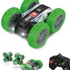 Coche r/c 360º stunt green 2 doble cara