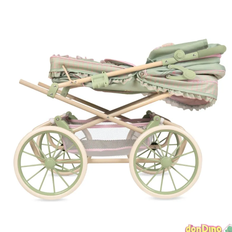 Coche reborn botanic con sombrilla y bolso - plegable - 105x90x40 cm.