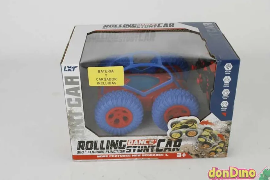 Coche rolling dance 360º r/c c/bateria y cargador