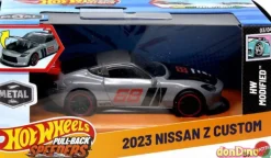 Coche speeders pull-back hot wheels metal