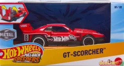 Coche speeders pull-back hot wheels metal