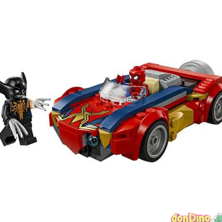 Coche spider-man vs. lobezno venomizado lego super heroes marvel - 134 pzas.