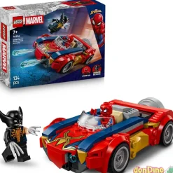 Coche spider-man vs. lobezno venomizado lego super heroes marvel - 134 pzas.