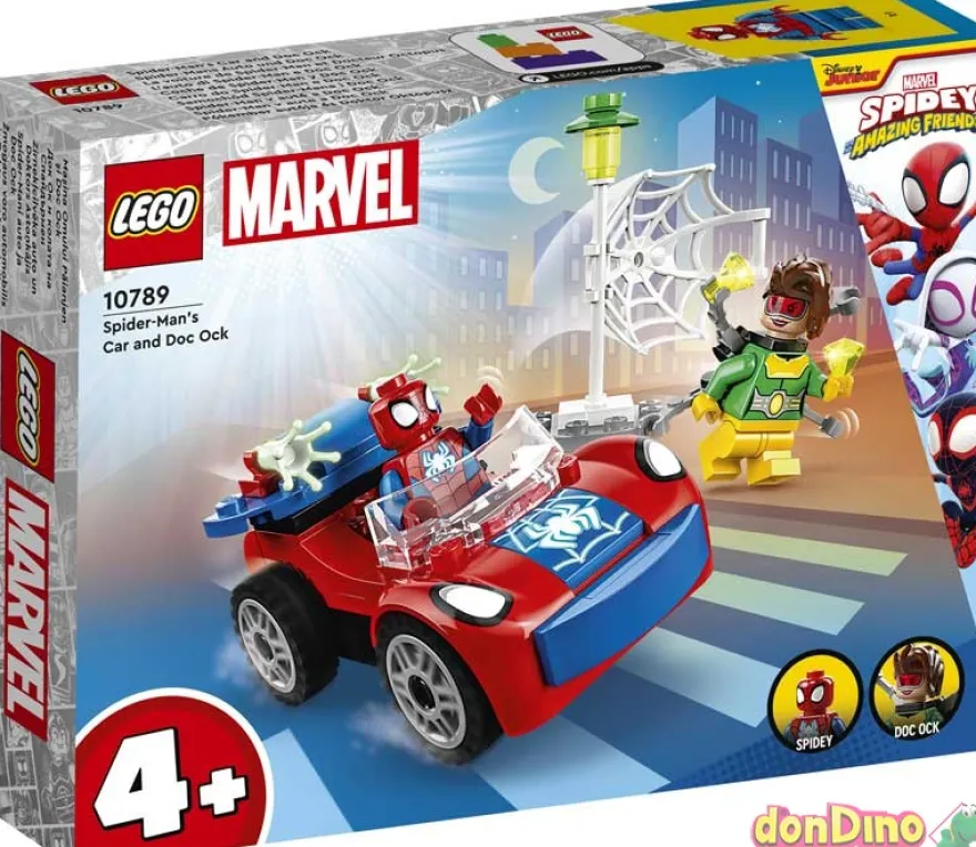Coche spider-man y doc ock lego lego super heroes