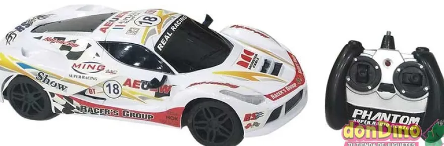 Coche sport racer r/c 1:16 surtidos batería y cargador