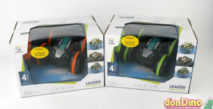 Coche sumit leader amphibius r/c bat+cargador