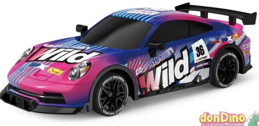 Coche tuning perfect r/c 1:18 con luz - surtidos