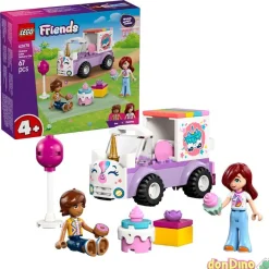 Coche unicornio reparto pastel lego friends - 67 pzas.