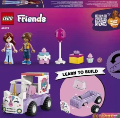 Coche unicornio reparto pastel lego friends - 67 pzas.