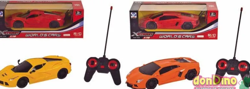 Coche xlf sports r/c 1:16 c/luz sur surtidos