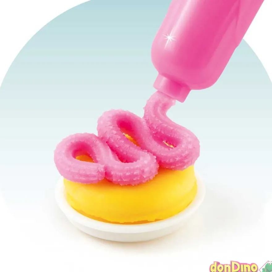 Cocina plastilina de muffin la casa de muñecas de gabby - 3 botes