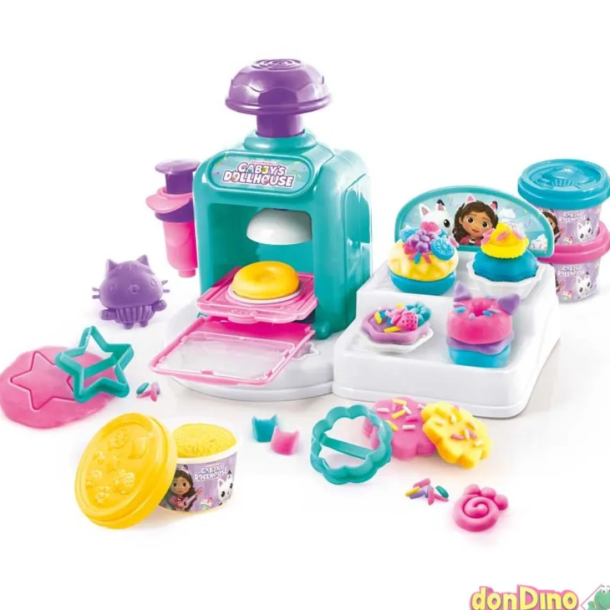 Cocina plastilina de muffin la casa de muñecas de gabby - 3 botes