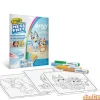 Colorea sin manchas bluey 18 paginas para colorear y 4 rotuladores