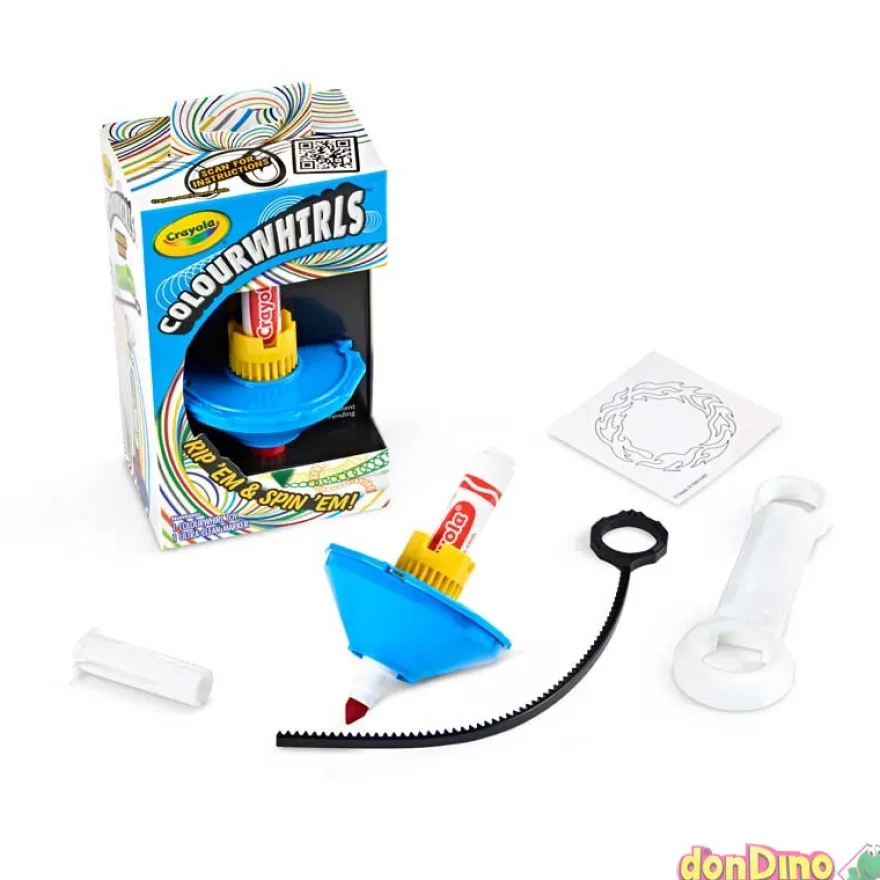 Colourwhirls crayola gira y pinta
