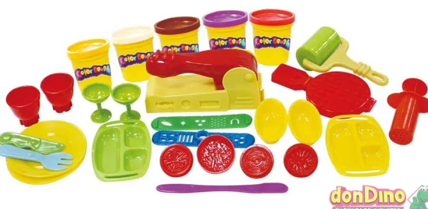 Comidas divertidas plastilina