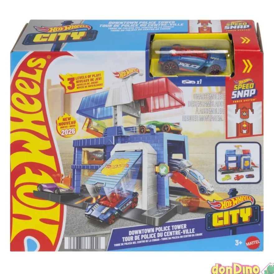 Comisaria policia hot wheels city