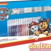 Conjunto de sellos patrulla canina 36 rotuladores lavables,1 album,3 sellos,1 tampo