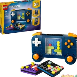 Consola de videojuegos retro lego creator 268 pzas.