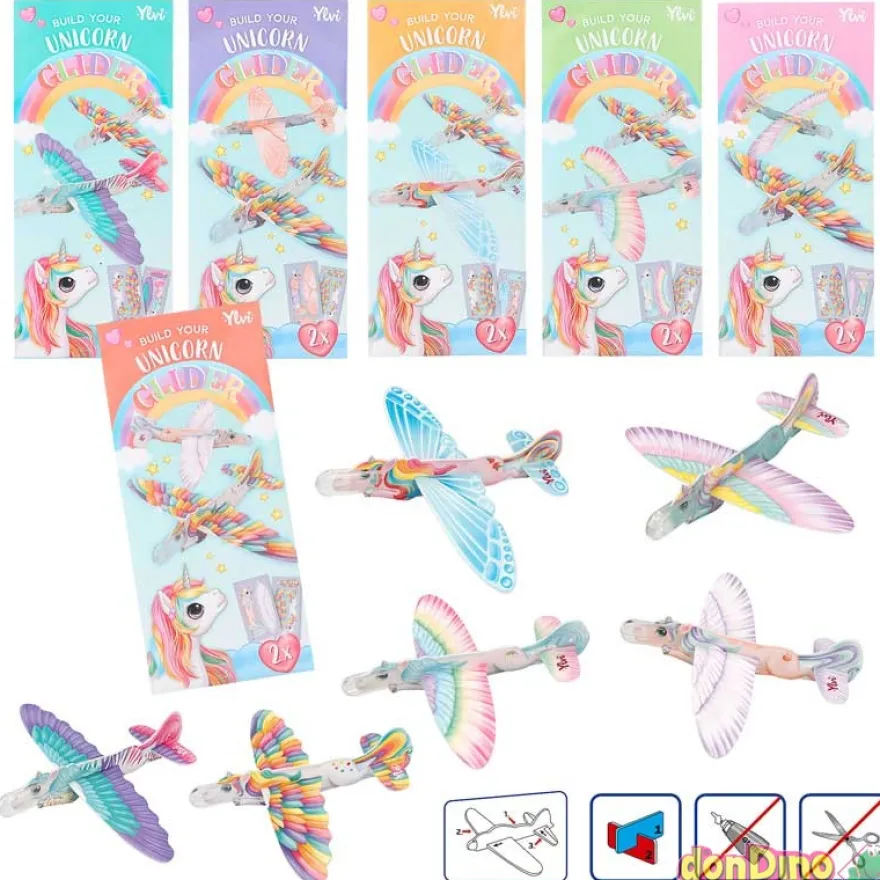 Construye tu planeador unicornio ylvi