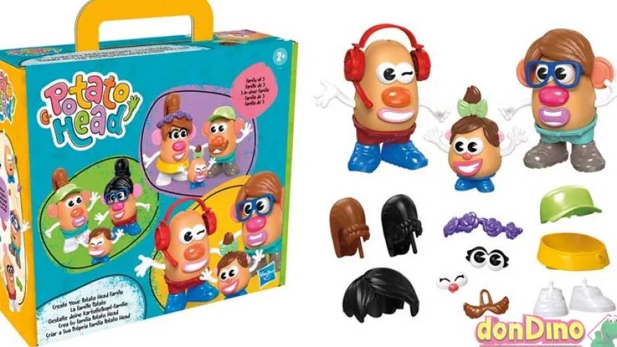Crea tu familia potato head