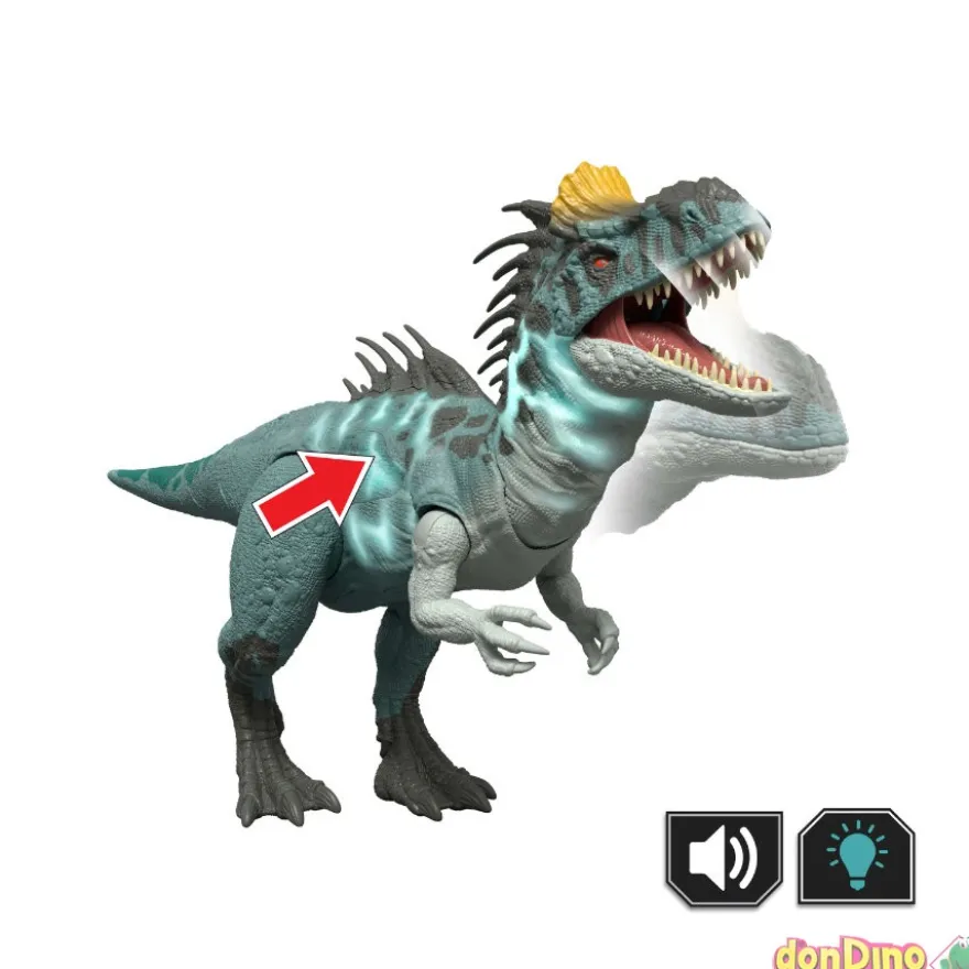 Cryolophosaurus jurassic world wild roar