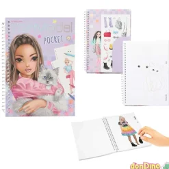 Cuaderno colorear top model