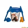 Cubo playa equipado frozen transp. c/moldes