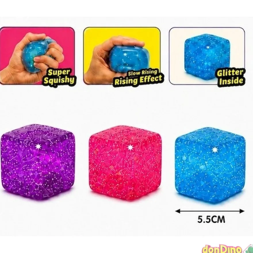 Cubo smo och sense glitter super squishy