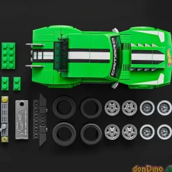 Custom '68 camaro 289 pzas. hot wheels brick shop